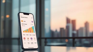 application finance, gestion quotidienne, synchronisation banque,